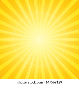 sun with rays star burst television vintage background