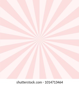 Sun rays, sunburst, light rays, sunbeam background abstract pink two tone for Valentine's day love season.