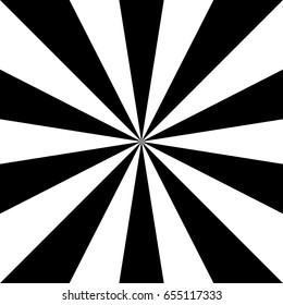 Sun rays, sunburst, light rays, sunbeam background abstract black and white colors summer season.