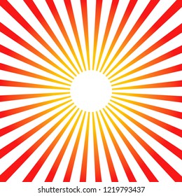 sun rays vector