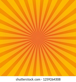 Sun rays. Vector