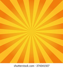 Sun rays. Vector