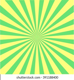 Sun rays. Vector