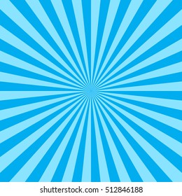 Sun rays. Vector