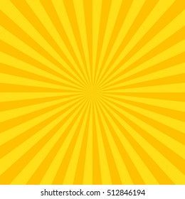 Sun rays. Vector