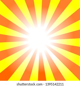 Sun Rays Vector Sun Burst Background Stock Vector (Royalty Free ...