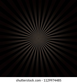 Sun rays. Vector illustration
