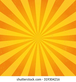 Sun rays. Vector illustration
