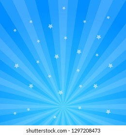 Sun rays vector illustration. Rays background. Sun ray theme abstract wallpaper. Design elements in vintage style. Web banner. Vector illustration
