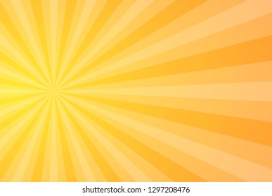 Sun rays vector illustration. Rays background. Sun ray theme abstract wallpaper. Design elements in vintage style. Web banner. Vector illustration