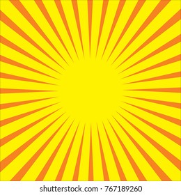 sun rise vector
