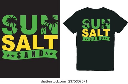 SUN SALT SAND.WITH PATCHES FOR T-SHIRTS AND OTHER USES