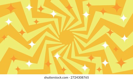 Fondo amarillo del tono de la pantalla del sol