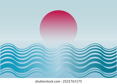 Sun and sea fluidity waves