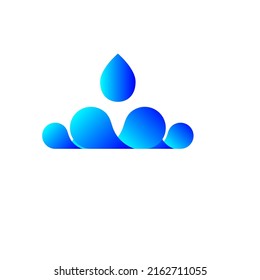 Sun and sea logo, icon. Travel summer symbol. Sun and wave vector geometric minimal pictogram