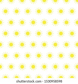  sun seamless  pattern. colorful cartoon texture for kids.  pattern for children. Background