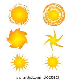 Sun set design elements