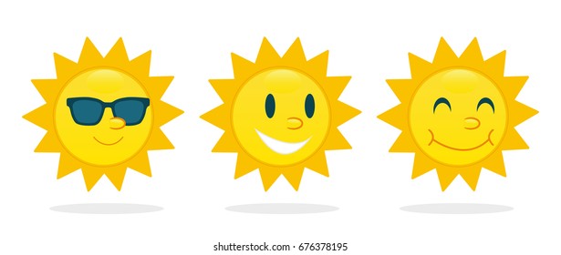 Sun set emoticon