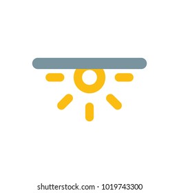 Sun set icon
