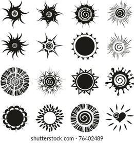 12,071 Black and white sunrise and sunset graphic Stock Illustrations ...