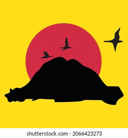 sun set t-shirt mounting t-shirt bird t-shirt