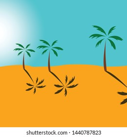 el sol se pone en la playa por la tarde