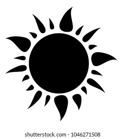 sun shape icon