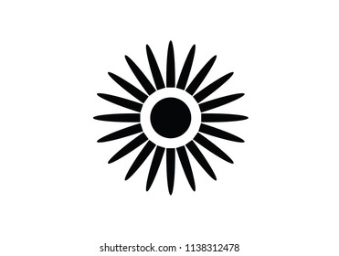 Sun shape symbol nature sky 
