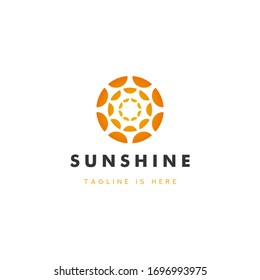 Diseño de plantillas de logotipos Sun Shine