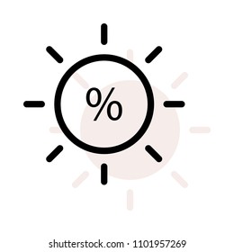 sun shine percentage 