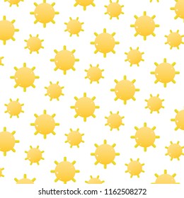 sun with shine ray weather background