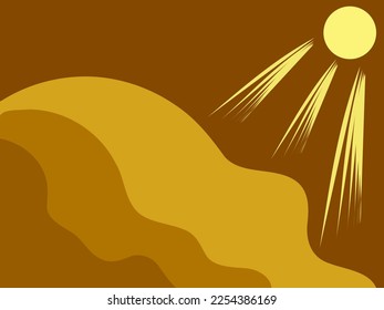 Sun shines above the clouds