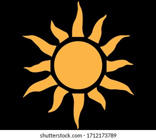the sun shines brightly 