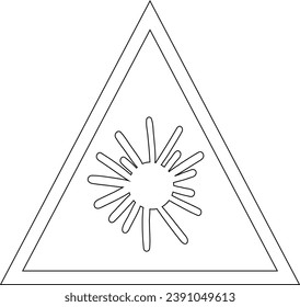Sun sign decoration and design.
