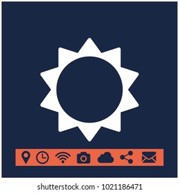 sun sign icon