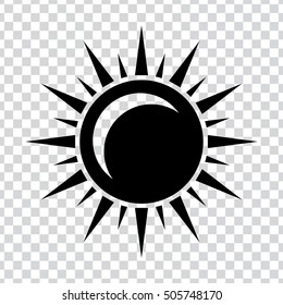 sun sign icon.