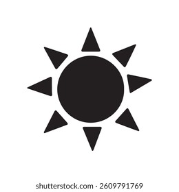 Sun simple icons collection. Sunset icon collection. Vector Eps 10