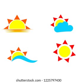 sun, sun sky,
sunset, vector illustration