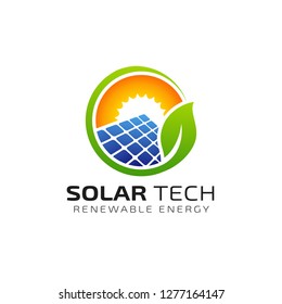 Sun solar energy logo design template. eco energy logo designs