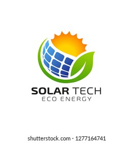 Sun solar energy logo design template. eco energy logo designs