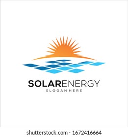 Sun solar energy logo design template. solar tech logo designs, Idea logo design inspiration