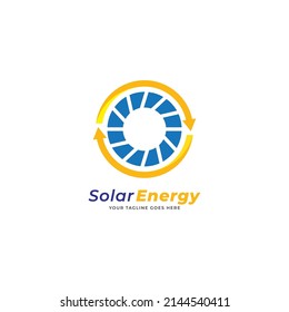 sun solar energy logo icon vector template