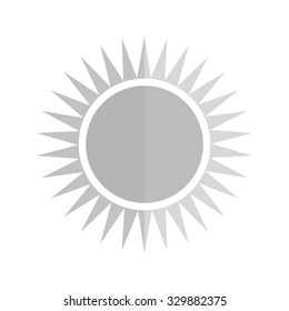 Sun, solar, summer icon vector image. Can also be used for energy and technology. Suitable for web apps, mobile apps and print media.