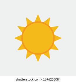 sun solrar vector icon source of energy