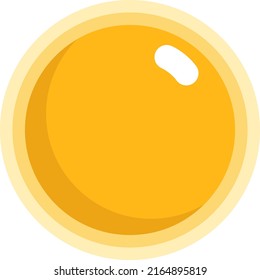 Sun from the space, illustration, vector on a white background.