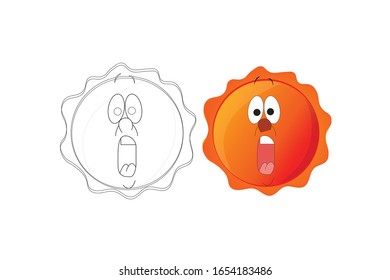 Sun Space Object Vector Illustration Bundle