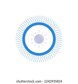 sun, space, planet, astronomy, weather Glyph Icon. Vector isolated illustration