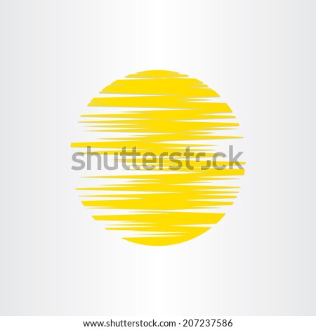 sun stylized abstract energy icon alternative energy background radiation warm sunset sunrise temperature planet 