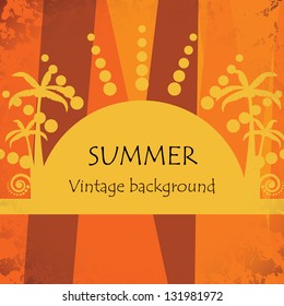 Sun summer abstract background