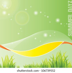 Sun Summer Background